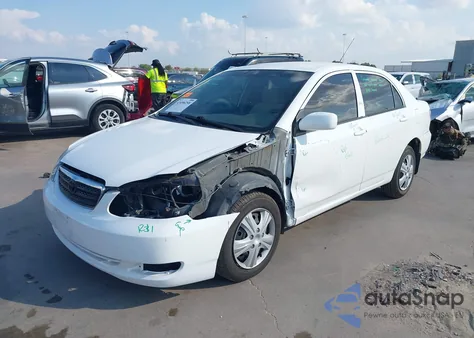 2005 Toyota Corolla Ce из США, поврежденный, VIN 1NXBR32E65Z389649